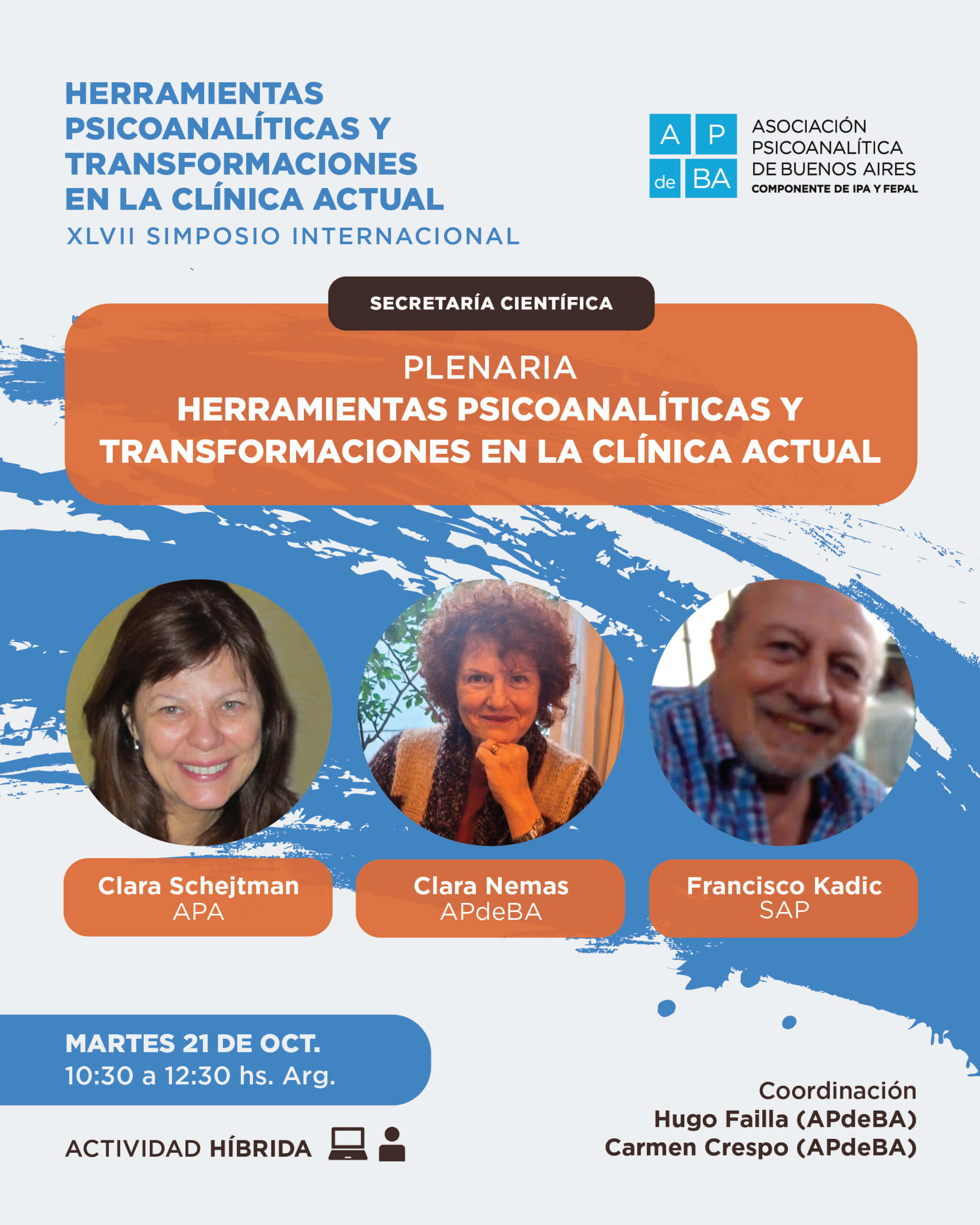 Panel inaguracion nuevo comoress