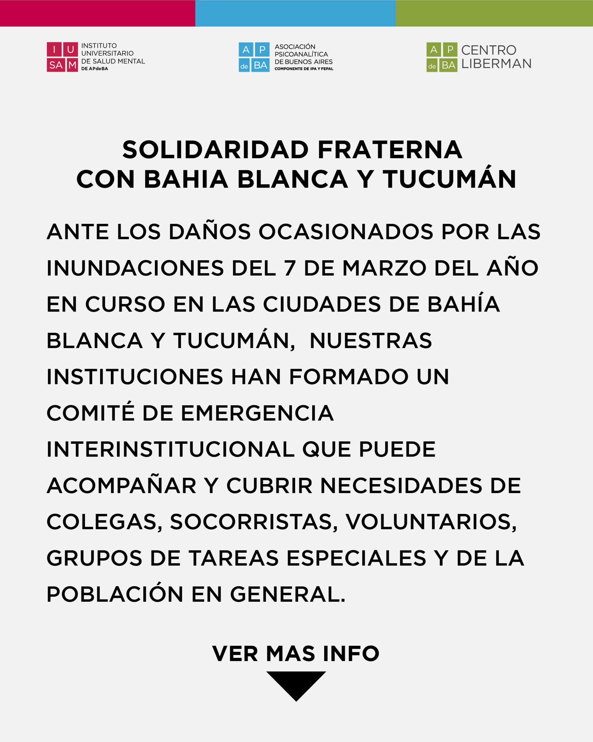 comunicado bahía blanca